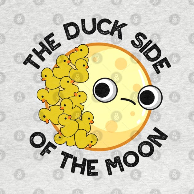 The Duck Side Of The Moon Funny Astronomy Pun by punnybone